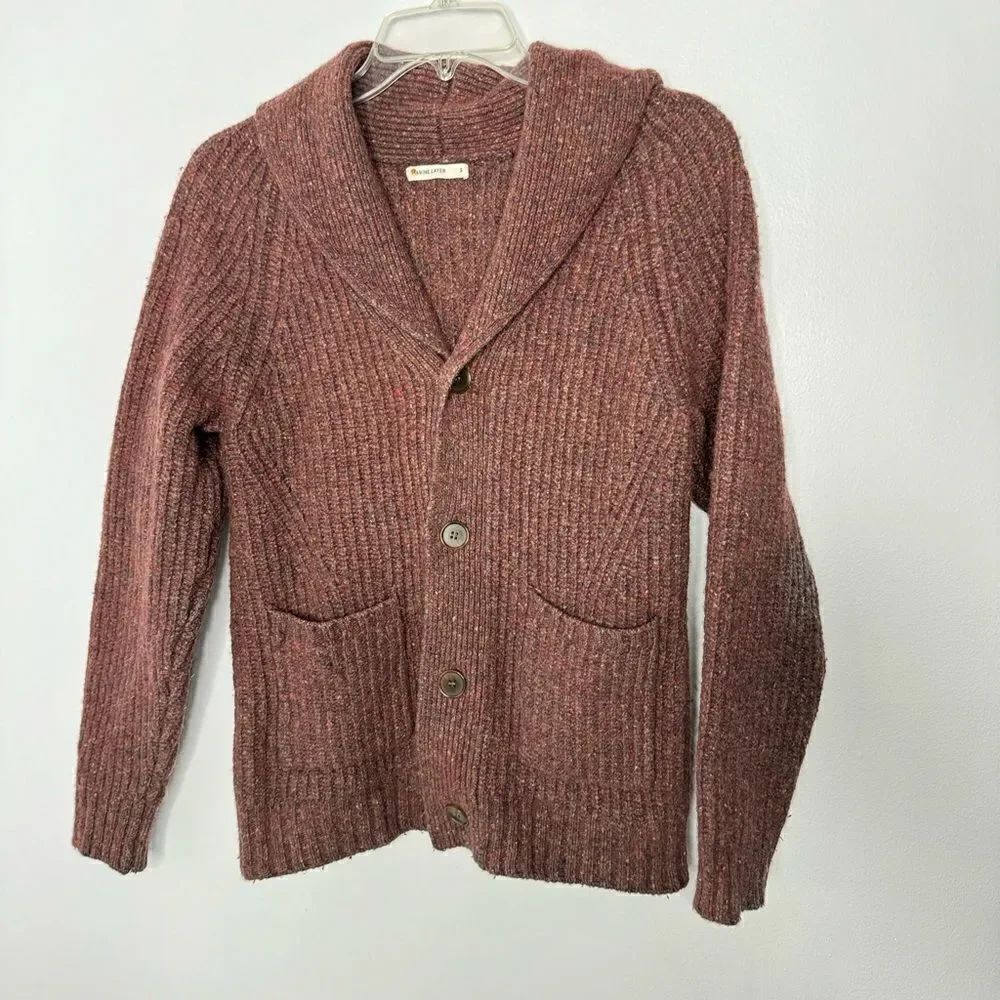 Marine Layer brown cardigan sweater